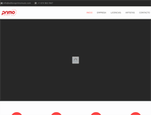 Tablet Screenshot of editoraprimomusic.com